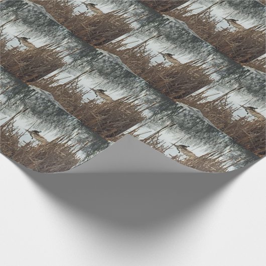 Winter-Sonnenwende Geschenkpapier (Ecke)