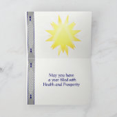 Winter-Sonnenwende I Karte (Innenseite)