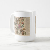 Winter-Sonnenwende Kaffeetasse (Vorderseite Links)