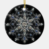 Winter-Sonnenwende Keramikornament (Vorne)