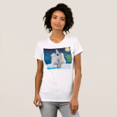 Winter-Sonnenwende-Tanz 2012 - Damen-lässige T-Shirt (Vorne ganz)