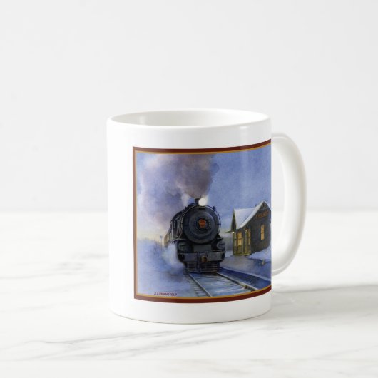 Winter-Sonnenwende-Tasse Kaffeetasse (VorderseiteRechts)