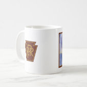 Winter-Sonnenwende-Tasse Kaffeetasse (Vorderseite Links)