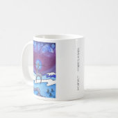 Winter-Sonnenwende-Tasse Kaffeetasse (Vorderseite Links)
