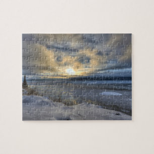 Winter-Sonnenwende Turnagain Arm Puzzle