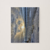 Winter-Sonnenwende Turnagain Arm Puzzle (Vertikal)