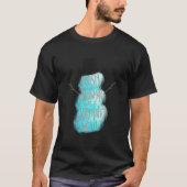 Winter Soul Jolly Happy Snowman Frosty T-Shirt (Vorderseite)