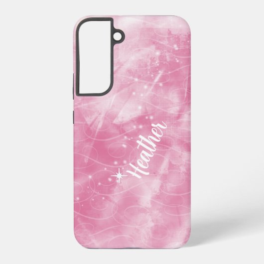 Winter Sparkle Samsung Galaxy Hülle (Rückseite)