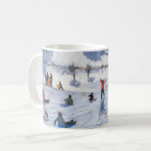 Winter-Spaß Chatsworth 2010 Kaffeetasse (Vorderseite Links)