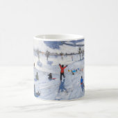 Winter-Spaß Chatsworth 2010 Kaffeetasse (Mittel)