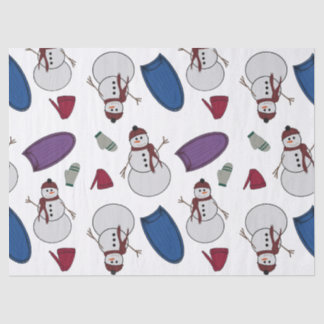 Winter-Spaß-Geschenkpapier Seidenpapier
