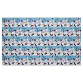 Winter-Spaß Ski fahrendes Labradors Stoff (Fat Quarter (45,7 x 55,9 cm))