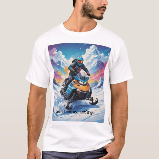 Winter Spaß T-Shirt (Vorderseite)
