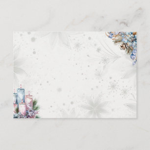 Winter Spice Basic Blank Recipe Card Begleitkarte