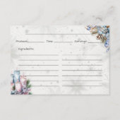 Winter Spice Basic Rezept Card Begleitkarte (Vorderseite)