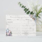 Winter Spice Basic Rezept Card Begleitkarte (Stehend Vorderseite)