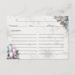 Winter Spice Basic Rezept Card Begleitkarte