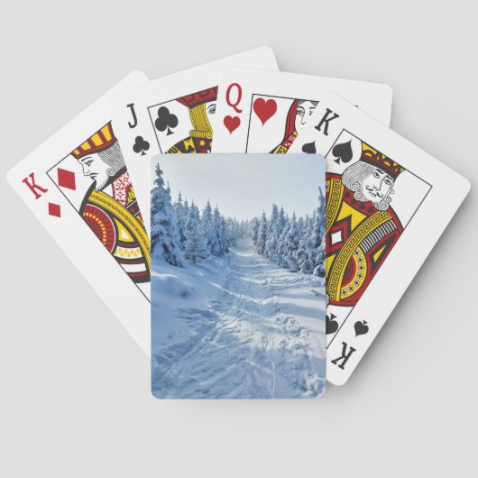 Winter Spielkarten (Rückseite)