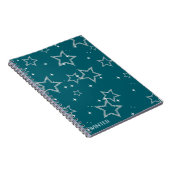 Winter Spiral Notebook Notizblock (Rechte Seite)