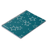 Winter Spiral Notebook Notizblock (Linke Seite)