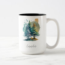 Winter Splendor Pine Personalisierter Weihnachtska