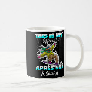 Winter Sport Skifahren Schwein Snowboard Das ist m Kaffeetasse