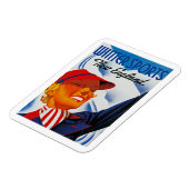 Winter Sports New England Magnet (Linke Seite)