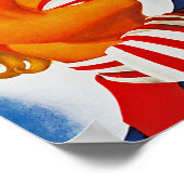 Winter Sports New England Poster (Ecke)