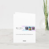 Winter Springer Spanisch Welppy Greeting Card Karte (Rückseite)