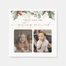 Winter-Stechpalme-Kinder-hochzeit-Probeessen