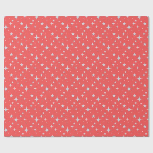 Winter Sternexplosion Geschenkwrap Geschenkpapier (Flach)