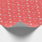Winter Sternexplosion Geschenkwrap Geschenkpapier (Ecke)