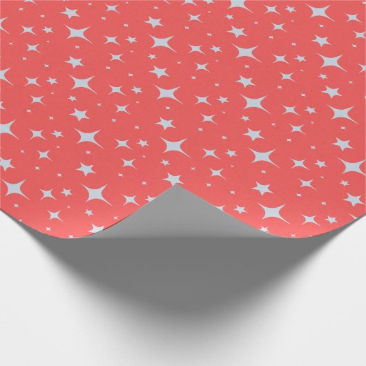 Winter Sternexplosion Geschenkwrap Geschenkpapier (Ecke)