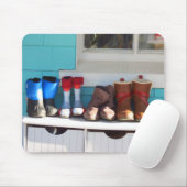 Winter stickt alles in einer Reihe - Martha's Vine Mousepad (Mit Mouse)