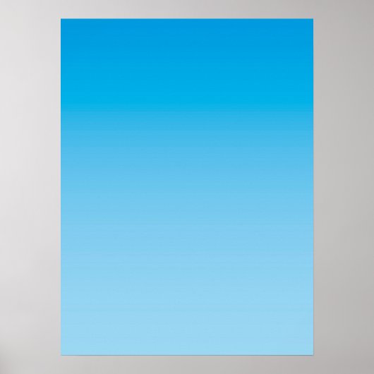 WINTER-STIMMUNG – Eisblau | hell bis tief | Poster (Vorne)