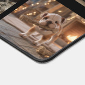 Winter Stimmung Haustiere Schreibtisch Matte Schreibtischunterlage (Ecke)