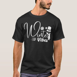 Winter Stimmung Zitat lustig T-Shirt