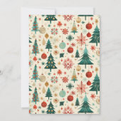 Winter Stork Wertvoll Ankündigung Kinderdusche (Rückseite)