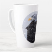 Winter Storm Bald Eagle Milchtasse (Linke Ecke)