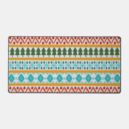 Winter-Strick Schreibtischunterlage