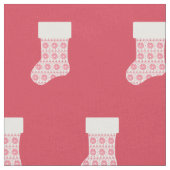 Winter Strick Weihnachts Strumpf Fabric Stoff (Nahaufnahme)
