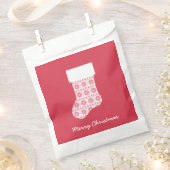 Winter Strick Weihnachts Strumpf Gefallen Taschen Geschenktütchen (Ausgeschnitten)