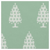 Winter-Strick-Weihnachtsbaum-Gewebe Stoff (Nahaufnahme)