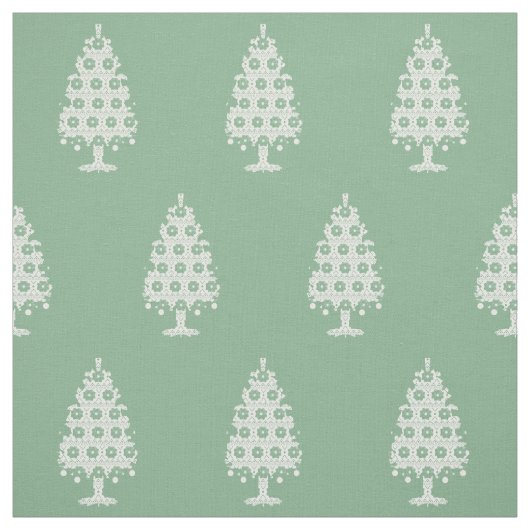 Winter-Strick-Weihnachtsbaum-Gewebe Stoff (Muster)