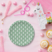 Winter Strick Weihnachtsbaumplatten Pappteller (Party)