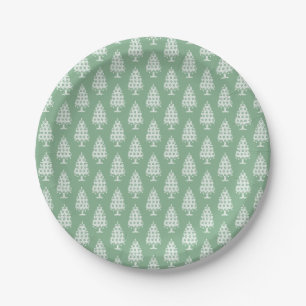 Winter Strick Weihnachtsbaumplatten Pappteller