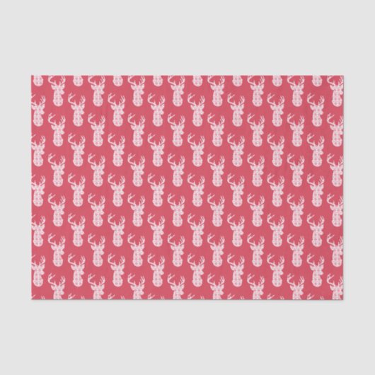 Winter-Strick Weihnachtsweckerpapier Seidenpapier (Vorderseite)