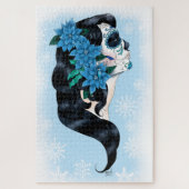 Winter Sugar Skull Puzzle (Vertikal)