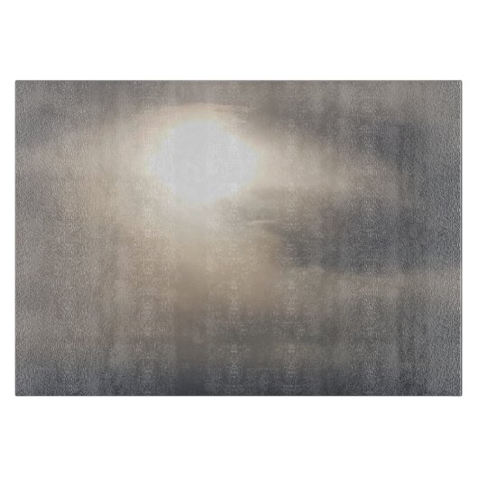 Winter Sun Chopping Board Schneidebrett (Vorderseite)