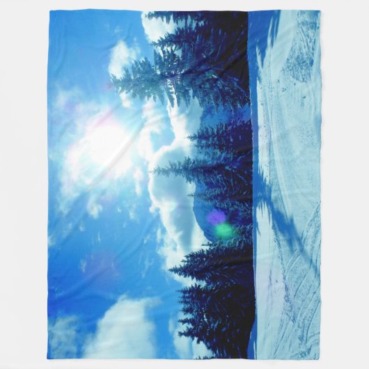 Winter Sun Fleecedecke (Vorderseite)